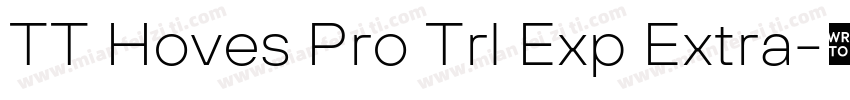 TT Hoves Pro Trl Exp Extra字体转换